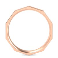 7mm Men's Faceted Band