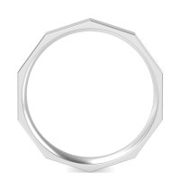 7mm Men's Faceted Band