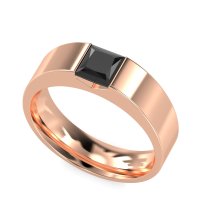 6mm Men's Princess Brushstroke Band