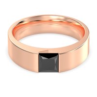 6mm Men's Princess Brushstroke Band
