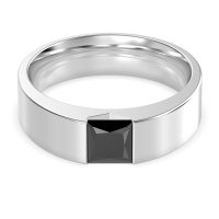 6mm Men's Princess Brushstroke Band