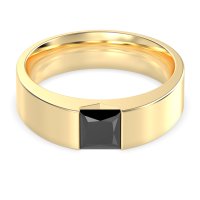 6mm Men's Princess Brushstroke Band
