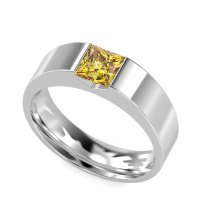 6mm Men's Princess Brushstroke Band