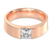 6mm Men's Princess Brushstroke Band