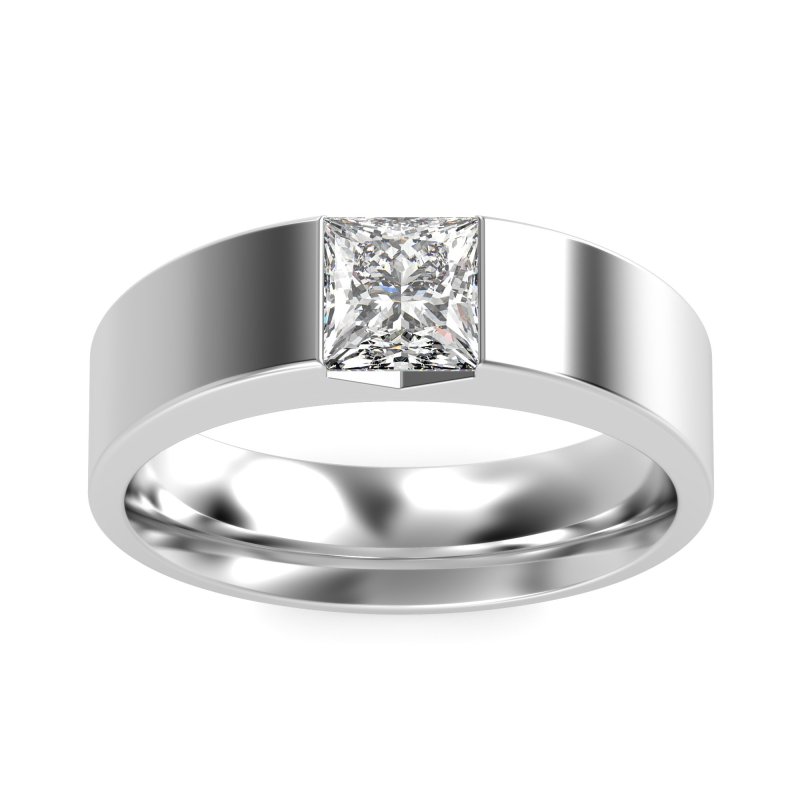 6mm Men's Princess Brushstroke Band