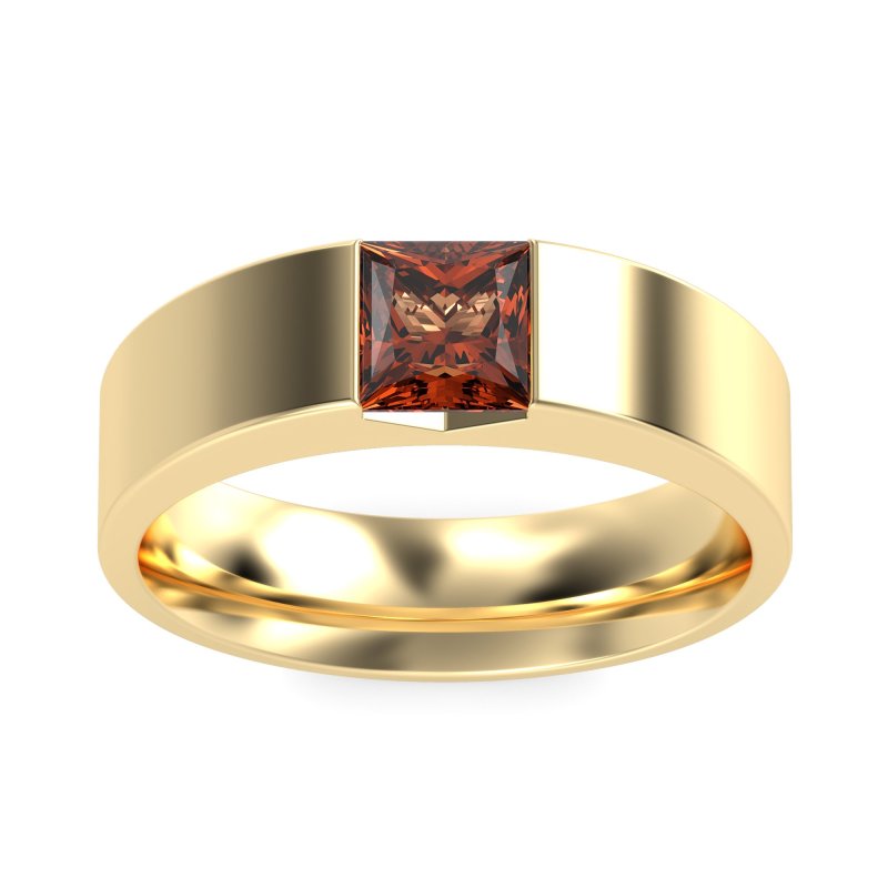 6mm Men's Princess Brushstroke Band