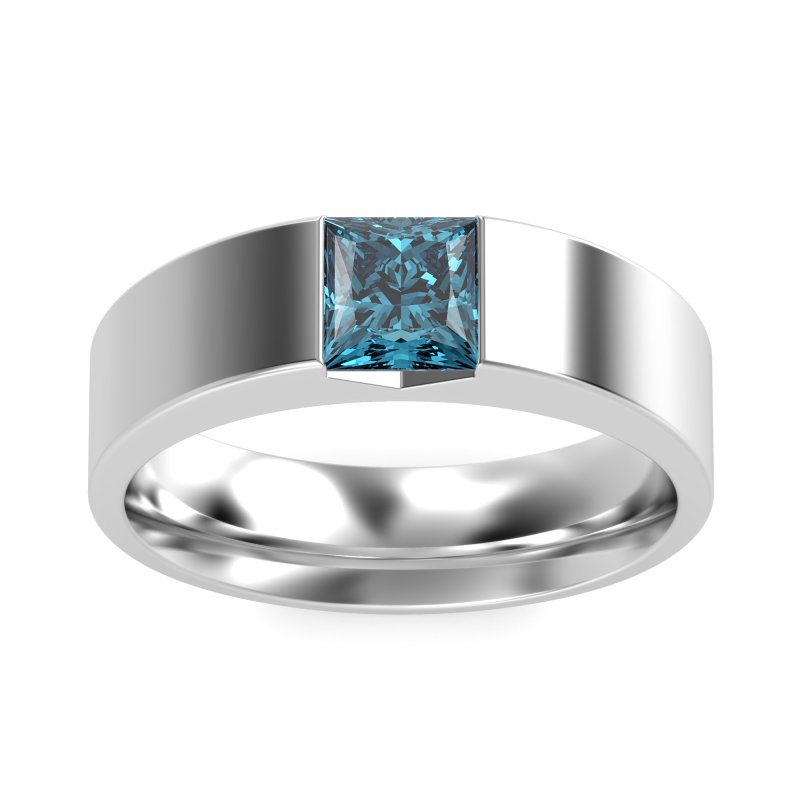 6mm Men's Princess Brushstroke Band