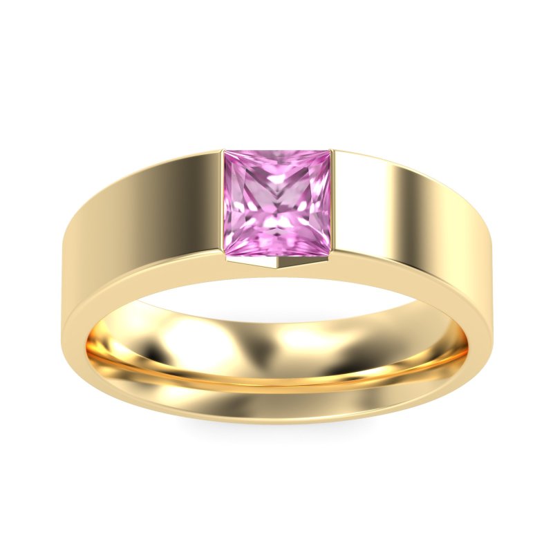 6mm Men's Princess Brushstroke Band