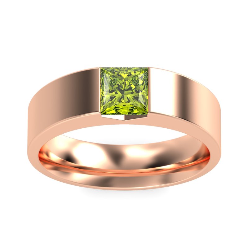 6mm Men's Princess Brushstroke Band