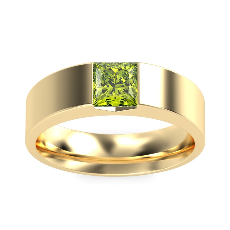 6mm Men's Princess Brushstroke Band