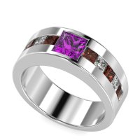 10mm Men's Princess Channel Band