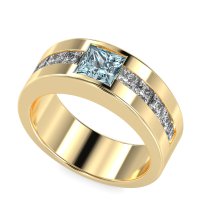 10mm Men's Princess Channel Band