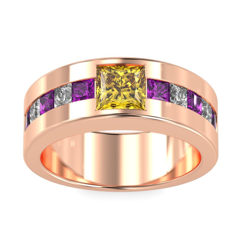 10mm Men's Princess Channel Band