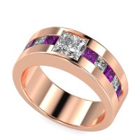 10mm Men's Princess Channel Band