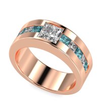 10mm Men's Princess Channel Band