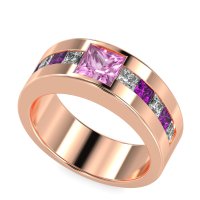 10mm Men's Princess Channel Band
