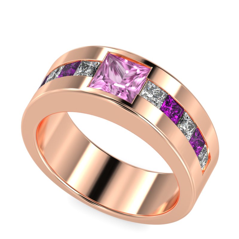 10mm Men's Princess Channel Band