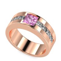 10mm Men's Princess Channel Band