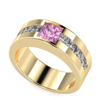 10mm Men's Princess Channel Band