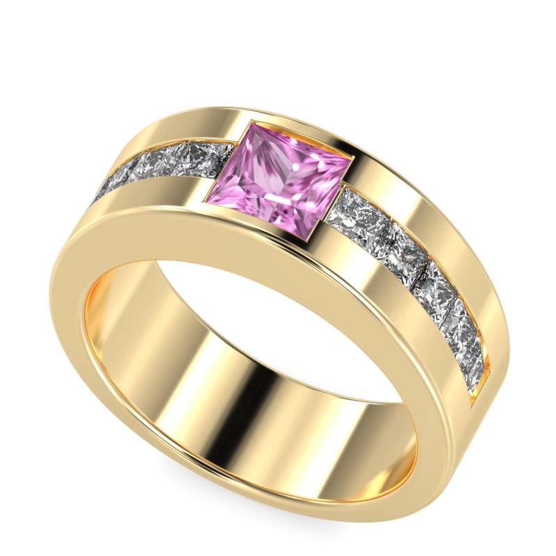 10mm Men's Princess Channel Band