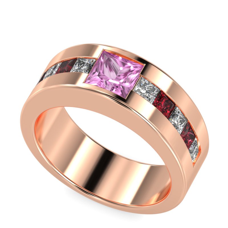 10mm Men's Princess Channel Band