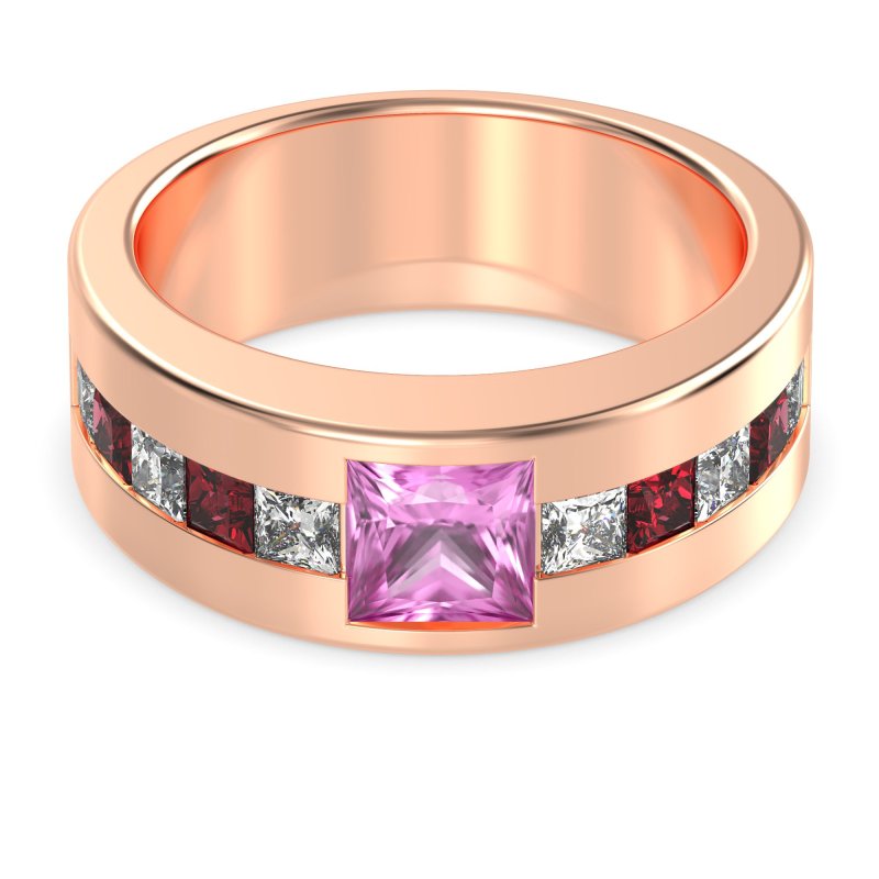 10mm Men's Princess Channel Band