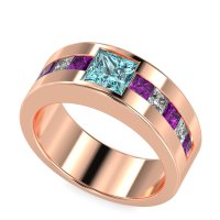 10mm Men's Princess Channel Band