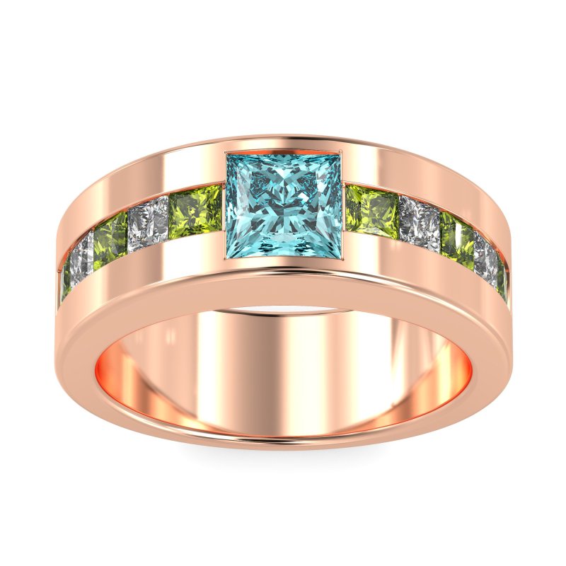 10mm Men's Princess Channel Band