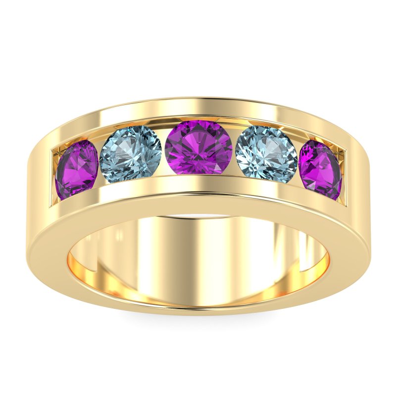 8mm Men's Classic Channel Band