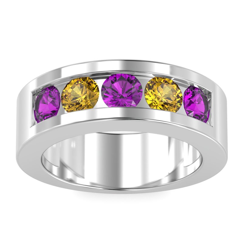 8mm Men's Classic Channel Band