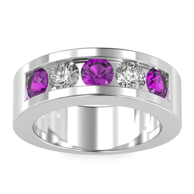 8mm Men's Classic Channel Band