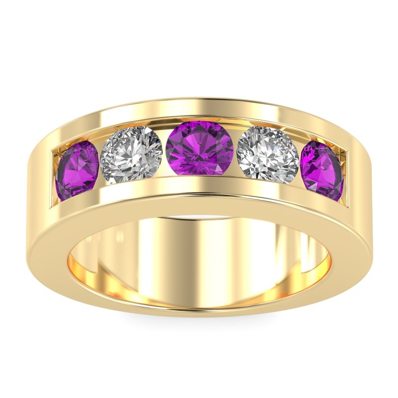 8mm Men's Classic Channel Band