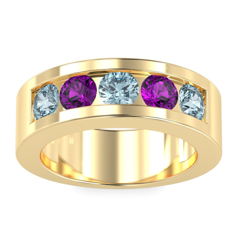 8mm Men's Classic Channel Band
