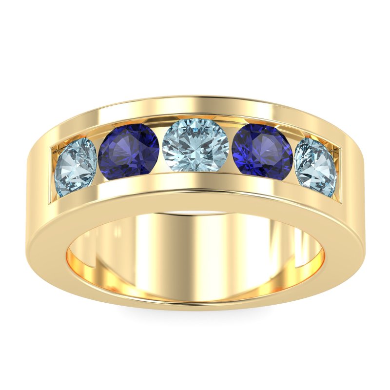 8mm Men's Classic Channel Band