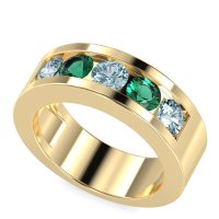8mm Men's Classic Channel Band