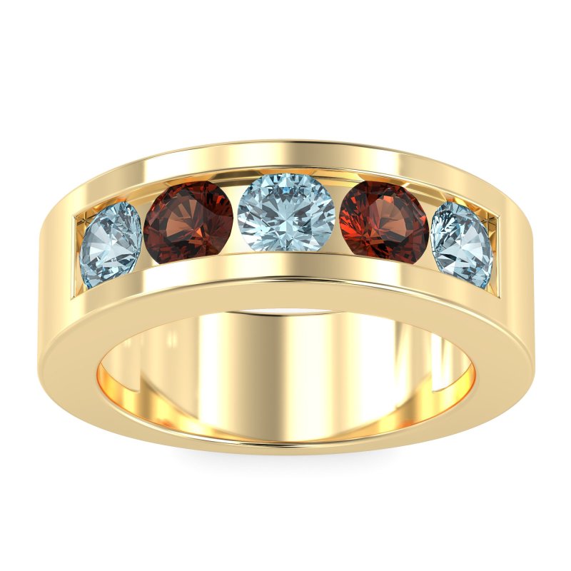 8mm Men's Classic Channel Band