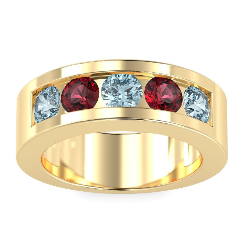 8mm Men's Classic Channel Band