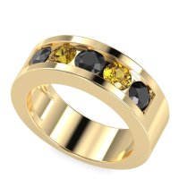 8mm Men's Classic Channel Band