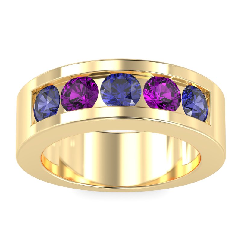 8mm Men's Classic Channel Band