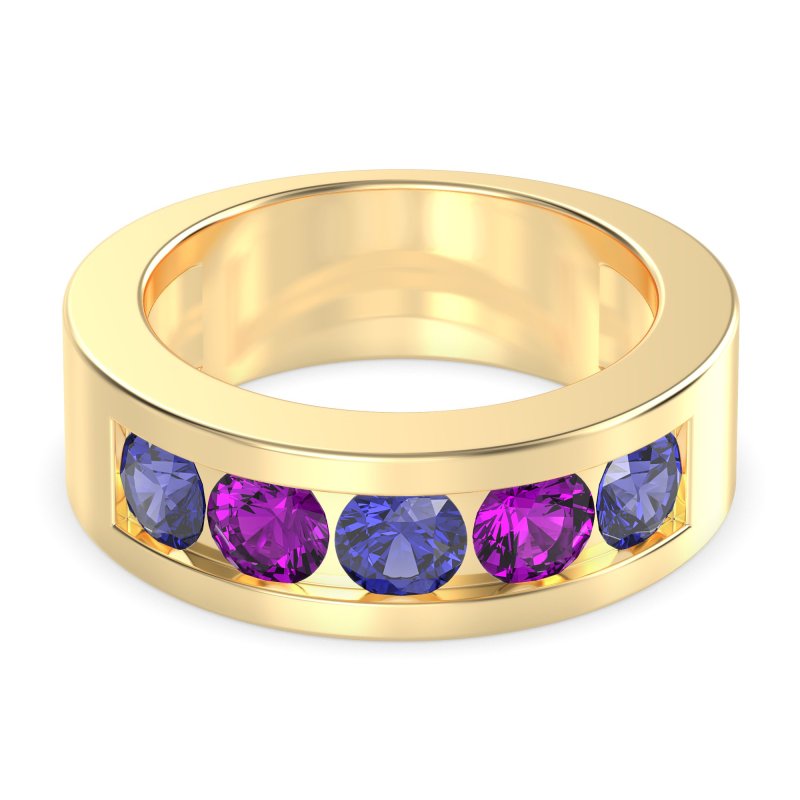 8mm Men's Classic Channel Band