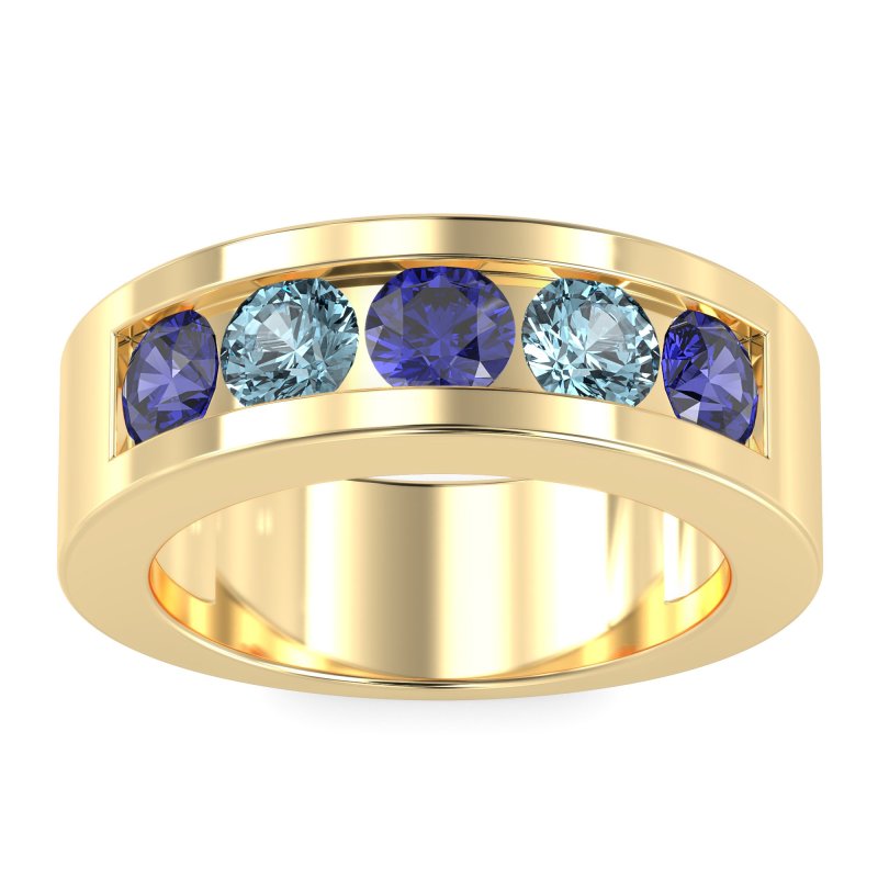 8mm Men's Classic Channel Band