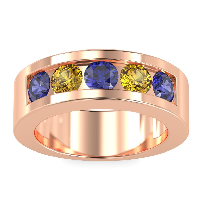 8mm Men's Classic Channel Band