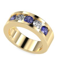 8mm Men's Classic Channel Band