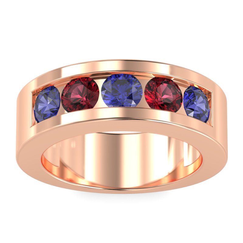 8mm Men's Classic Channel Band