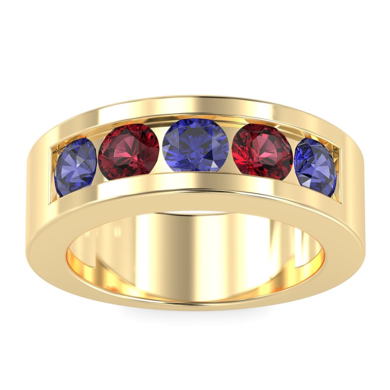 8mm Men's Classic Channel Band