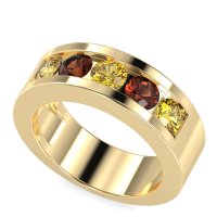 8mm Men's Classic Channel Band