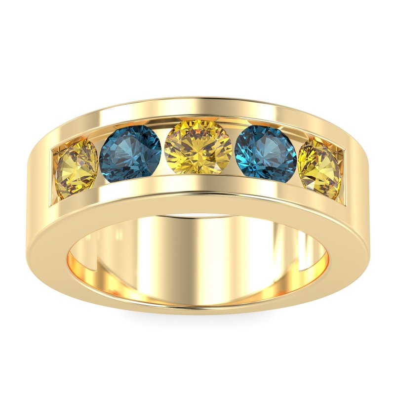 8mm Men's Classic Channel Band
