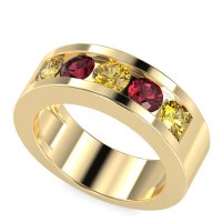 8mm Men's Classic Channel Band