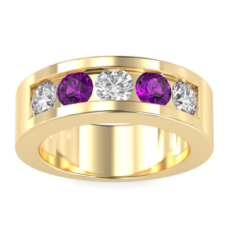 8mm Men's Classic Channel Band