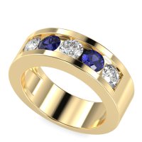 8mm Men's Classic Channel Band